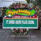 bunga-papan-wedding-016 - Toko Bunga Tuban, florist Tuban, bunga papan Tuban, karangan bunga Tuban, online 24 jam, bunga ucapan benner digital Tuban